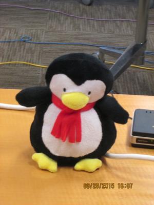 attachment:TuxattheTucsonLinuxWorkshop2015-03-28.JPG