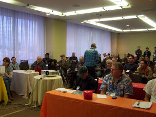 photo of audience at SCaLE Ubucon