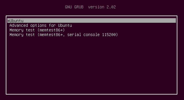 https://wiki.ubuntu.com/Kernel/KernelBootParameters?action=AttachFile&do=get&target=grub2_default_menu.png