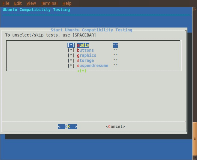 Select test-suite to run