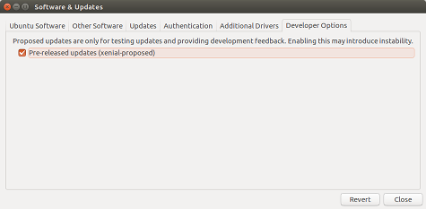 https://wiki.ubuntu.com/Testing/EnableProposed?action=AttachFile&do=get&target=devoptions_1604.png