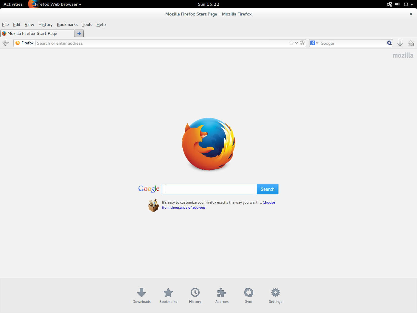 Firefox Web Browser