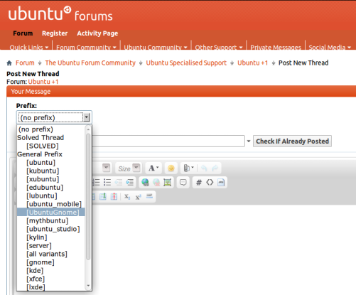 UbuntuGNOME/Testing/forums.png