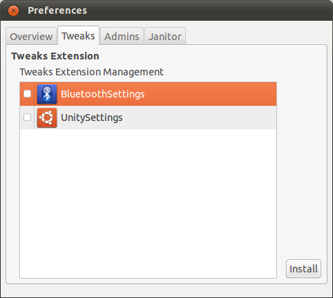 Ubuntu Tweak 0.6.0 Tweaks Preferences.png